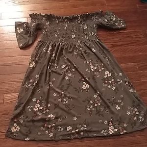 Xhilaration Off the Shoulder Dress